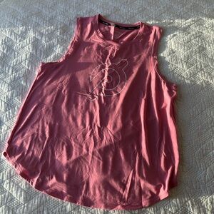 Peloton Pink Sleeveless Women's Top